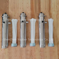 Purificateur d'eau UF pour toute la maison, filtre à eau en acier inoxydable avec membrane d'ultrafiltration PVDF pour le traitement de l'eau domestique, hôtelière et de puits