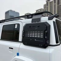 Plateforme de toit, échelle latérale pliable et grille de protection pour Chery ICAUR V23, accessoires de modification extérieure tout-terrain