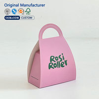 Boîte cadeau personnalisée avec logo OEM ODM, sac d'emballage portable pour pâtisserie, gâteaux, fêtes, vente en gros