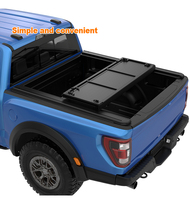 Cubierta Rígida Plegable de Tres Pliegues Zolionwil para Camioneta Nissan Navara NP300 D23 D40 Titan XD Frontier