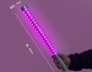 Bâton lumineux LED rechargeable à succès, nouveauté en alliage d'aluminium, bâton clignotant pour club, fête, Ramadan, remise de diplôme, bouteille - Product Image 6