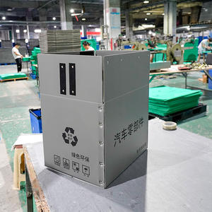 कस्टम थोक फोल्डेबल पीपी नालीदार शीट प्लास्टिक कॉर्क्स बॉक्स नालीदार प्लास्टिक भंडारण बॉक्स - Product Image 5