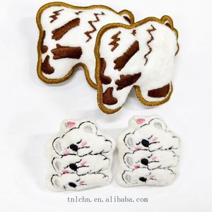Patch brodé personnalisé en coton, 100 % broderie, badge brodé pour vêtements - Product Image 5