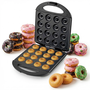 <span class=keywords><strong>Gaufrier</strong></span> électrique 16 trous pour mini-gaufres, 1400W, antiadhésif, pour petit-déjeuner, multifonction, usage domestique et hôtelier - Product Image 1