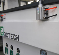 Máquina Router CNC de 3 Ejes ATC 1325 con Control Syntec, Servomotor y PLC para Muebles de Madera y Puertas