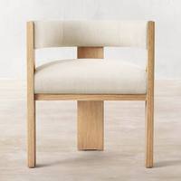 Chaise de salle à manger en bois massif rétro scandinave, mobilier moderne pour la maison, idéal pour les hôtels, les restaurants, les scènes de table à manger de loisirs