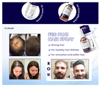 Vente en gros, bon prix, sérum de repousse des cheveux, marque privée FEG PLUS