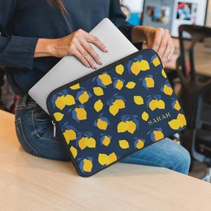 Tùy Chỉnh Dễ Thương Chanh Máy Tính Xách Tay Tay Áo Trường Hợp Đối Với Macbook Mềm Trọng Lượng Nhẹ Túi Ipad, Máy Tính Bảng, Máy Tính Xách Tay Bảo Vệ Làm Việc & Du Lịch - Product Image 2