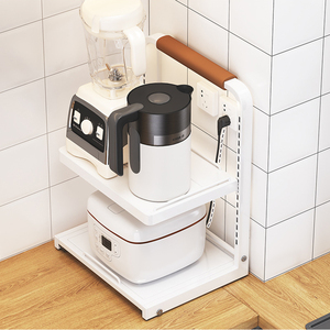 OWNSWING Adjustable Kitchen Rice Cooker <strong>Shelf</strong> Countertop Pull-out <strong>Air</strong> <strong>Fryer</strong> Layered Multi-functional Storage <strong>Shelf</strong> - Product Image 6