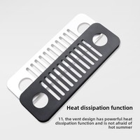 Accessoires de ventilation pour boîtier d'ordinateur de bureau en plastique – Grilles respirantes et garnitures décoratives perméables à l'air – Vente en gros