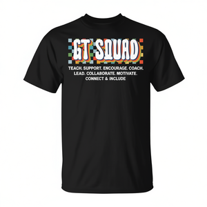 Camiseta del equipo de educación especial Gt Squad para profesores y personal - Product Image 2