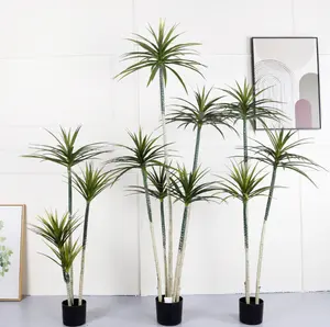 New Style Yucca Tree Vivid Bonsai Plant Agave Dracaena Plant Artificial Tree For Home Decoration