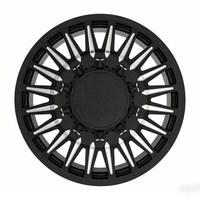 Jantes forgées robustes OEM personnalisées à double roue arrière, monobloc multi-pièces à rebord profond pour remorquage de VR sur plateau, pour roues Dually