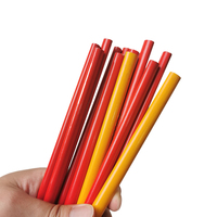 Crayon de charpentier personnalisé Red Builder Outils de marquage du bois