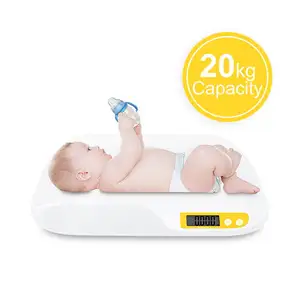 ABS plastik kavisli güvenlik yüksek hassasiyetli çocuk elektronik dijital bebek ölçekli bebek tartı dijital bebek ölçeği
