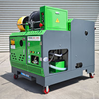 Nettoyeur haute pression pour canalisations d'égouts, diesel 37HP 200 bars, double bobine, 84 L/min, nettoyeur de canalisations
