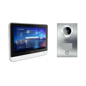 7 inch IP Villa Door Phone support Tuya App Remote Control IC Card Unlock Android Video Intercom System