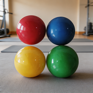 Mini ballon lesté en PVC pour entraînement, yoga, exercices de renforcement musculaire, ballon de médecine souple 1-10lb OEM YD-4 Portable - Product Image 4