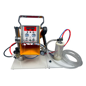 De Ying 1L Phễu nhỏ cầm tay bột tĩnh điện máy sơn bột màu Đỏ súng phun - Product Image 1