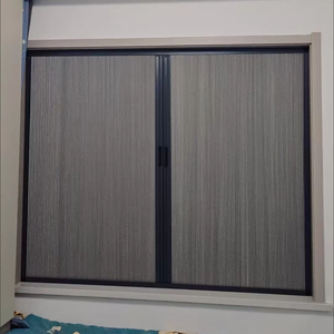 Mosquiteras Retráctiles para Ventanas de Oficina, Nuevas, Opacas, Tipo Panal, Hechas de Aleación de Aluminio para Ventanas Corredizas - Product Image 5