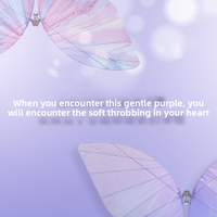 Drone Papillon Bionique Violet à Ailes Battantes, Mini Drone RC Volant, Jouet d'Avion de Simulation High-tech Tendance pour Décoration de Fête