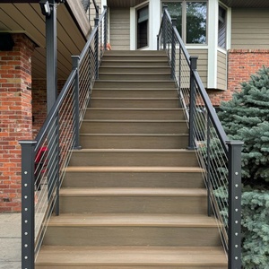 Hiện đại cáp thép không gỉ lan can cầu thang Chất lượng cao ngoài trời boong ban công lan can DIY cài đặt biệt thự KHÁCH SẠN CĂN HỘ - Product Image 5