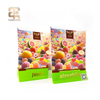 Sachet d'emballage alimentaire personnalisé pour bonbons et noix mélangées, avec fenêtre transparente, pour promotion de marque en détail, OEM