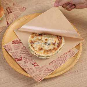 Envoltorios Desechables Ecológicos de Papel Kraft de Grado Alimenticio con Recubrimiento de PE Antigrasa para Sándwiches, Hamburguesas, Pasteles y Pan - Tamaños Personalizados - Product Image 6