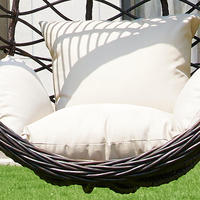 Fauteuil suspendu moderne en métal, durable, léger, portable, imperméable, écologique, pour usage extérieur, chambre, hôtel, patio, jardin