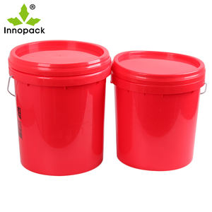 Plastic <b>Bucket</b> Manufacturers Custom Paint <b>Buckets</b> Food Grade Pail 18L PP <b>Bucket</b> with <b>Lid</b> - Product Image 3
