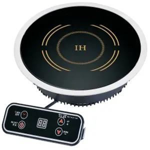 Restaurant Hotel Commercial Hot Pot Induction Cooktop 800w/1500w Round Induction Cooker