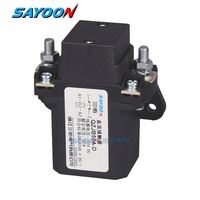 SAYOON QZJB Seri Kontaktor DC Double Coil 1NC Bentuk M Braket Kabinet Daya Harga Pabrik 100A 200A 400A 600A 12V 24V 48V 60V