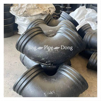 Coude à 45 degrés en fonte ductile haute pression DN500 EN545, qualité supérieure, prix usine, 1 pièce