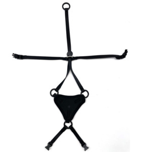 Harness Kucing Anti Lepas dengan Bantalan Empuk dari Nilon Poliester yang Dapat Disesuaikan, Set Tali Kekang Khusus untuk Kucing - Product Image 1