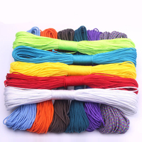 Paracorde 100m/rouleau 2mm 3mm à âme simple, cordon pour tour de cou, dragonne, porte-clés, outil EDC, vente en gros