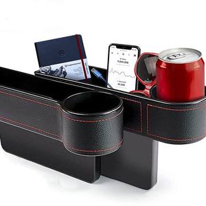 Organizador para Rellenar el Espacio Entre los Asientos del Automóvil con Portavasos, Organizador Multifuncional para Asientos de Automóvil, Organizador para el Automóvil Entre los Asientos - Product Image 1