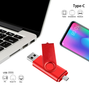 OTG 128GB 16G 32G 64GB USB 3,0 Flash Drive Pen Drive para almacenamiento externo en teléfonos inteligentes y computadoras Pendrive de capacidad real - Product Image 3
