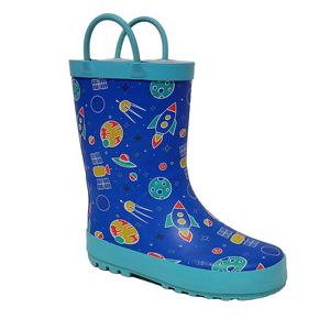 Botas <span class=keywords><strong>de</strong></span> Lluvia <span class=keywords><strong>de</strong></span> Goma Impermeables con Estampado <span class=keywords><strong>de</strong></span> Avión para Niñas, para la Temporada <span class=keywords><strong>de</strong></span> Invierno, para Niños - Product Image 3