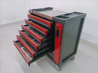 Carro de herramientas de almacenamiento de rodillos de 7 cajones profesional/gabinete/coche/caja de alta calidad 258 Uds juego de herramientas de reparación mecánica OEM personalizable