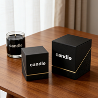 Scatola Regalo Personalizzata di Lusso per Profumi e Candele Profumate, Design Innovativo, Cartone Rigido Stampato, Finitura Opaca con Laminazione UV