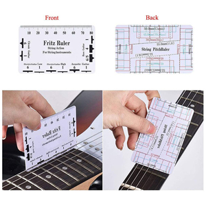 Outil de mesure de la hauteur et de la distance des cordes de guitare - Product Image 2