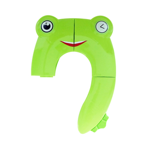 Siège d'apprentissage de la propreté pour bébé antidérapant, pliable, portable, réutilisable, en forme de grenouille, siège d'apprentissage de la propreté <span class=keywords><strong>MINI</strong></span> <span class=keywords><strong>WC</strong></span> pour les voyages - Product Image 2