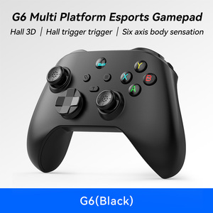Manette de jeu mobile sans fil G6 six axes avec double capteur Hall et joystick 3D <span class=keywords><strong>pour</strong></span> Nintendo Switch, <span class=keywords><strong>PC</strong></span>, Android, iOS, multiplateforme - Product Image 1