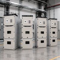 Structure robuste KYN28 12kV, appareillage mobile métallique pour poste de transformation industriel intérieur moyenne tension