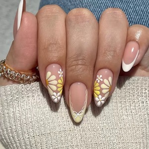 121 140 Bán Chạy Nhất <span class=keywords><strong>Flash</strong></span> Kim Cương Abs Nail Art Press-Ons Bow Pháp Cross-Biên Giới Thiết Kế Với Keo Ngón Tay Ứng Dụng Bán Buôn - Product Image 5