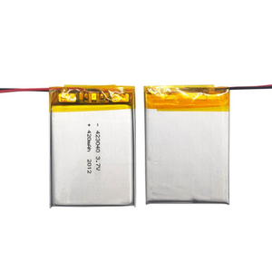 Смарт-часы батарея 423040 литий-полимерный 3,7 В 420 мАч 450 мАч 500 мАч <span class=keywords><strong>Li</strong></span>-<span class=keywords><strong>po</strong></span> батареи - Product Image 4