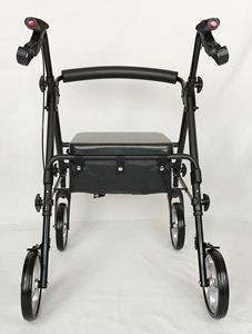 TheraMove Pro Rollator aluminium Jalan 4 roda, perlengkapan terapi rehabilitasi Senior - Product Image 2