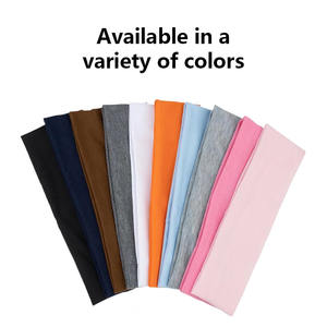 थोक अवशोषक पसीना इलास्टिक पतली पॉलिएस्टर योग जो लोगो कस्टम के साथ खेल हेडबैंड स्वेटर - Product Image 3