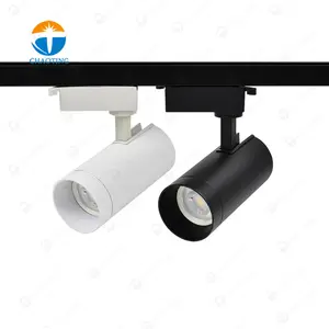 Ceiling Commercial Led Rail Lighting System Adjustable Mr16 Spotlight Dali Dimmable Gu10 Led Track Spot Light For Retail Shop