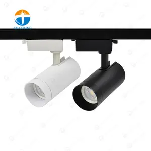 Sistema de iluminación de riel Led para techo, foco ajustable Mr16, Dali, Gu10, regulable, para tienda minorista